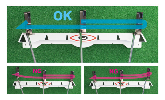 正しいヘッド軌道を身につける！<br>機能、性能はそのまま！樹脂性超軽量タイプに進化しました！！